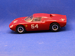 Slotcars66 Ferrari 250LM (330P/LM) 1/32nd scale Monogram slot car red #54  